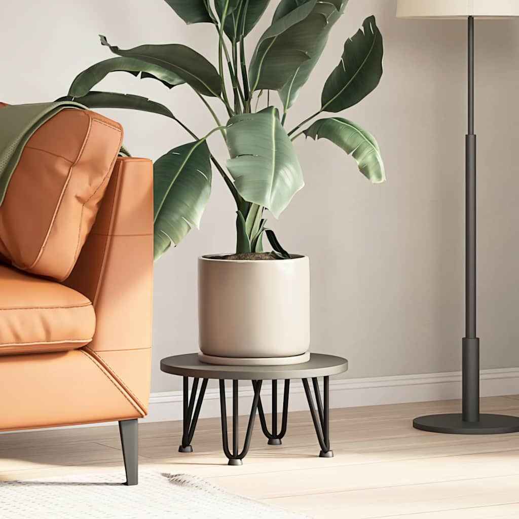 Picioare tip agrafă pentru măsuță de cafea, 4 buc., negru, 20 cm, oțel masiv