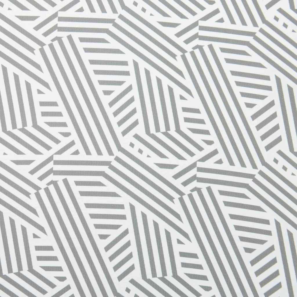 Parasol de Plajă Gri și alb 205 x 205 x 210 cm