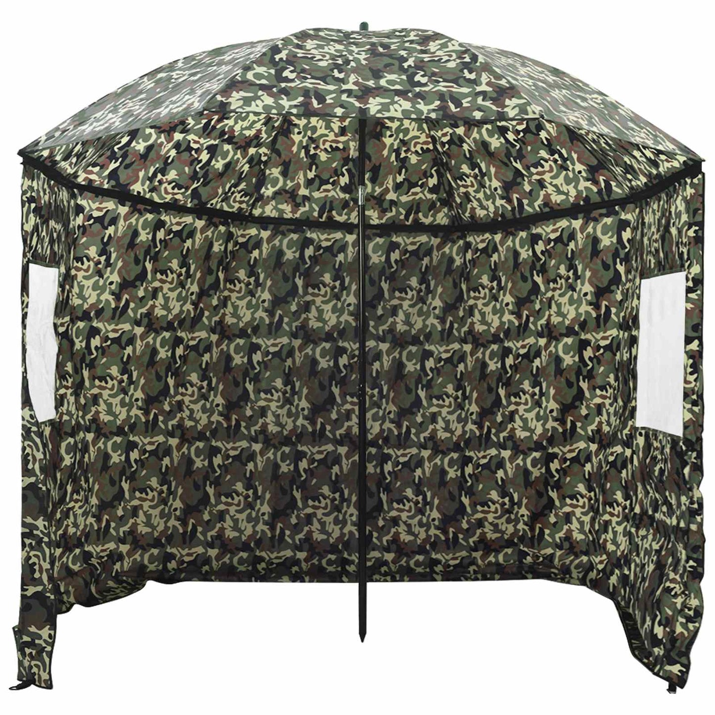 Umbrelă pentru Pescuit Camuflaj 220 x 193 cm Poliester Oxford