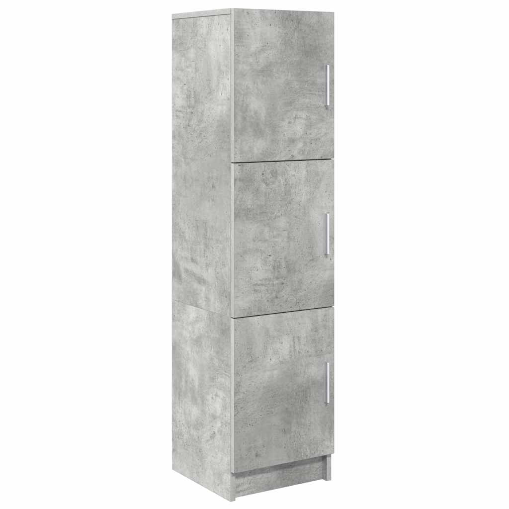 Bufet Gri din beton 31.5 x 32 x 122.5 cm