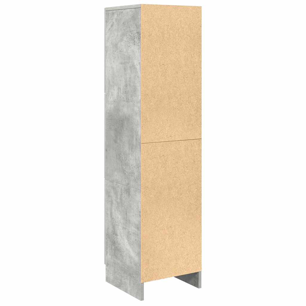Bufet Gri din beton 31.5 x 32 x 122.5 cm