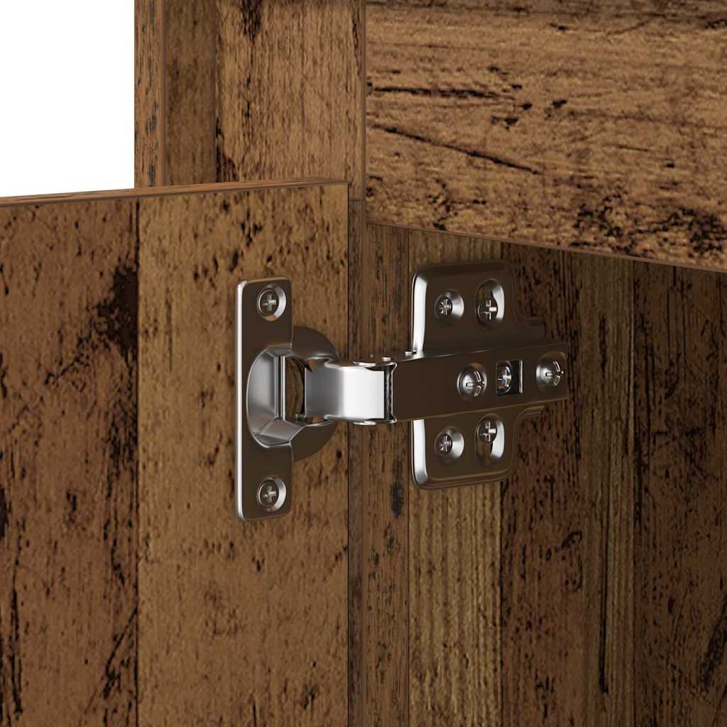 Dulap de noapte Lemn vechi 44 x 34,5 x 45 cm Lemn compozit