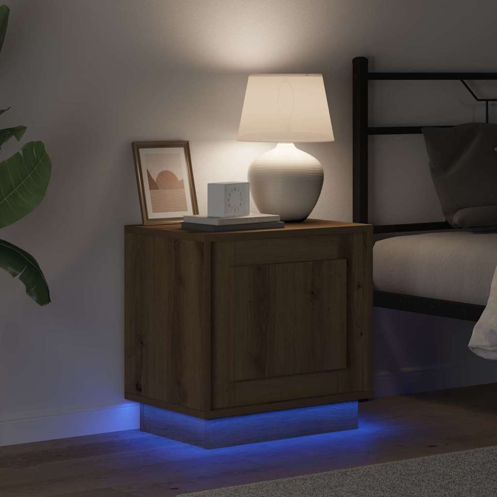 Dulap de noapte Stejar Artizanal 44 x 34,5 x 45 cm