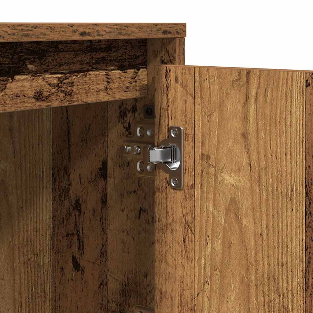 Dulap de noapte Lemn vechi 39 x 34,5 x 50 cm Lemn compozit