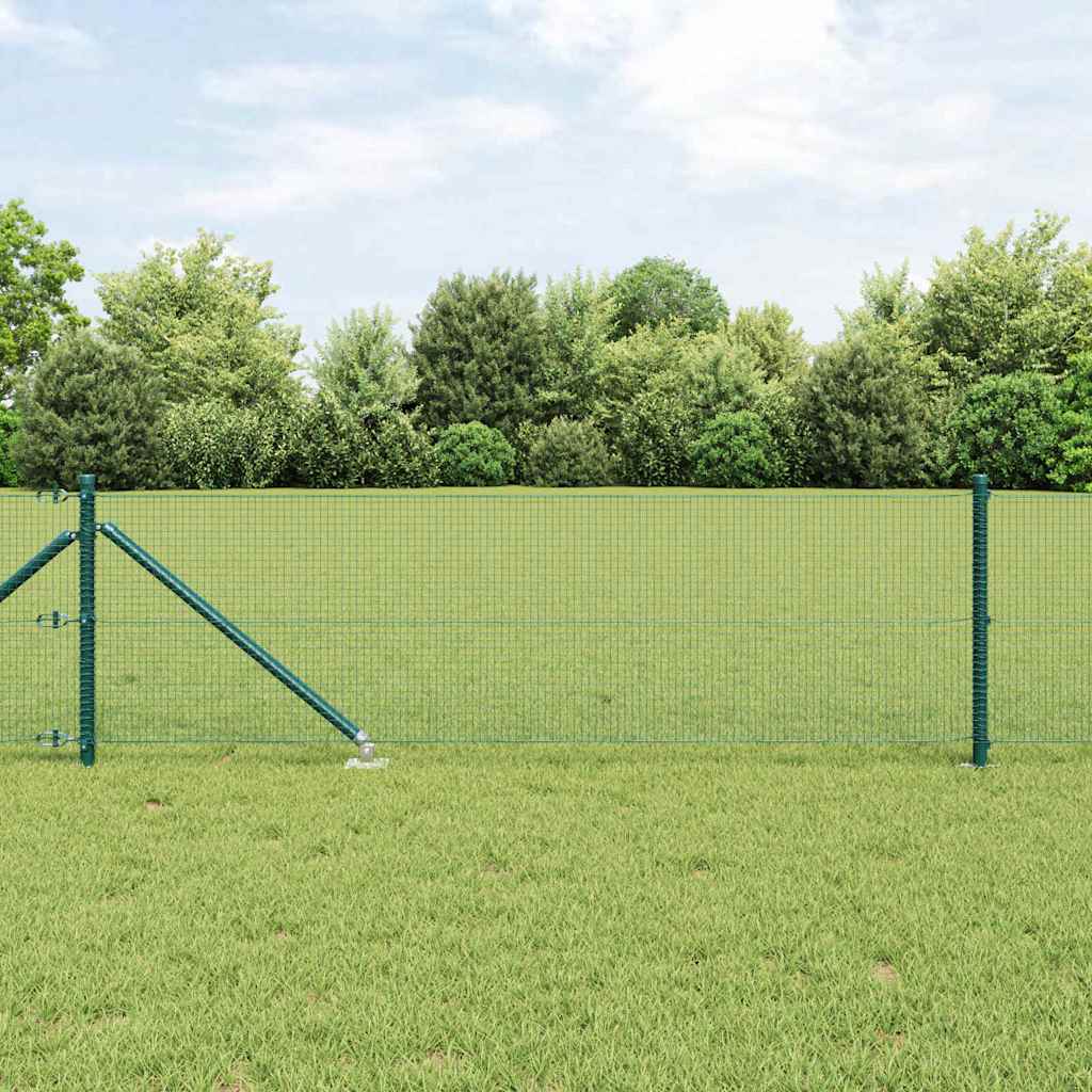 Stâlp de gard. Verde 50 x 0,5 m (plasă de 16 x 16 mm)
