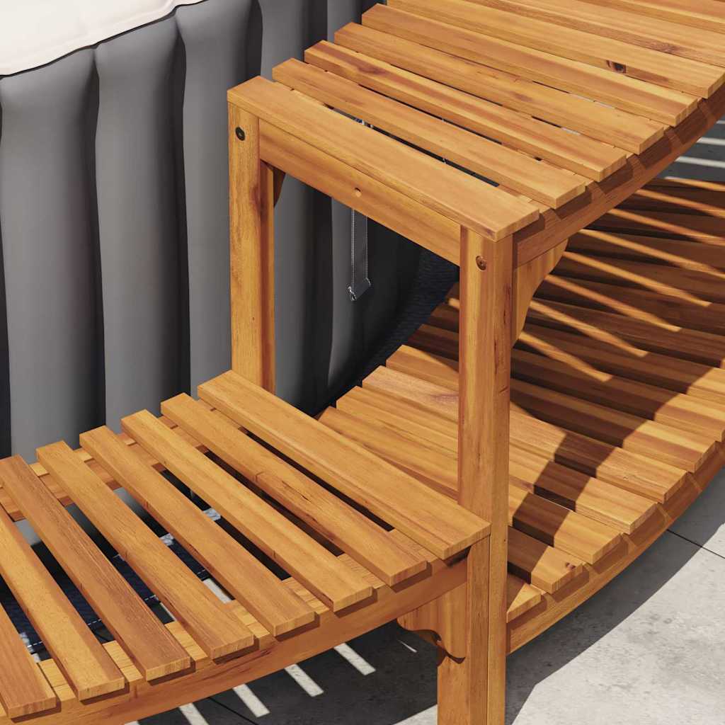 Împrejmuire pentru Cada cu Vapori Semicirculară Maro