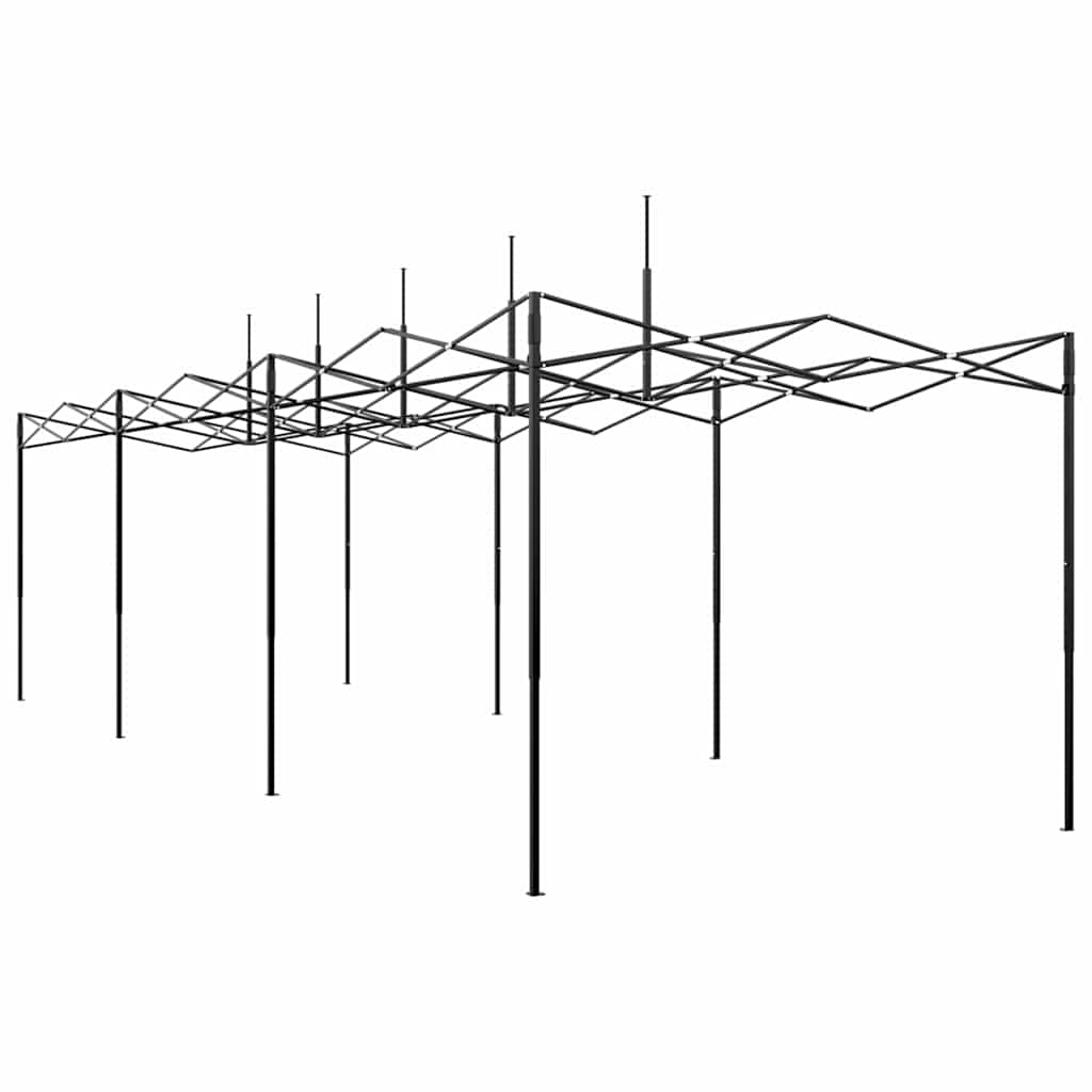 Seră cu cadru pop-up cu acoperiș Verde 290 x 870 x 315 cm Fier