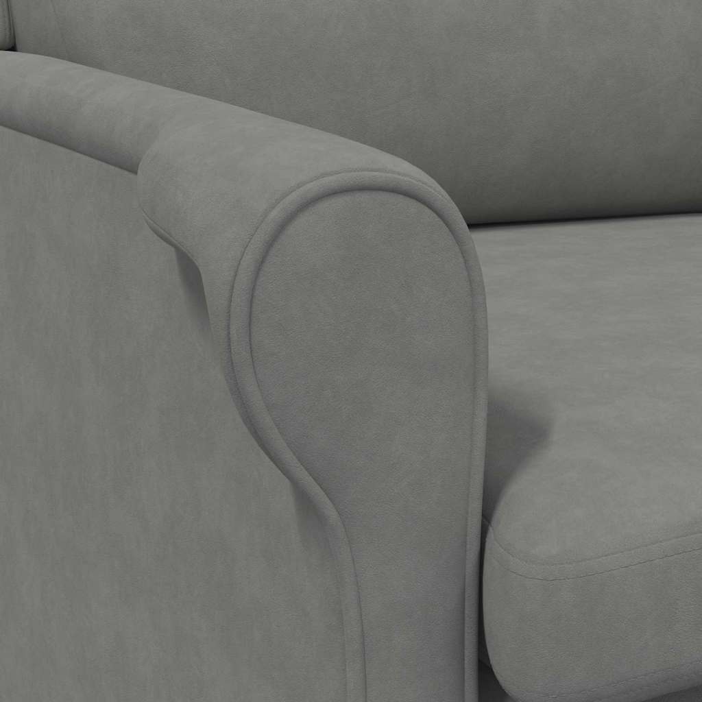 fotoliu Gri închis 76 x 94 x 102 cm Microfibră