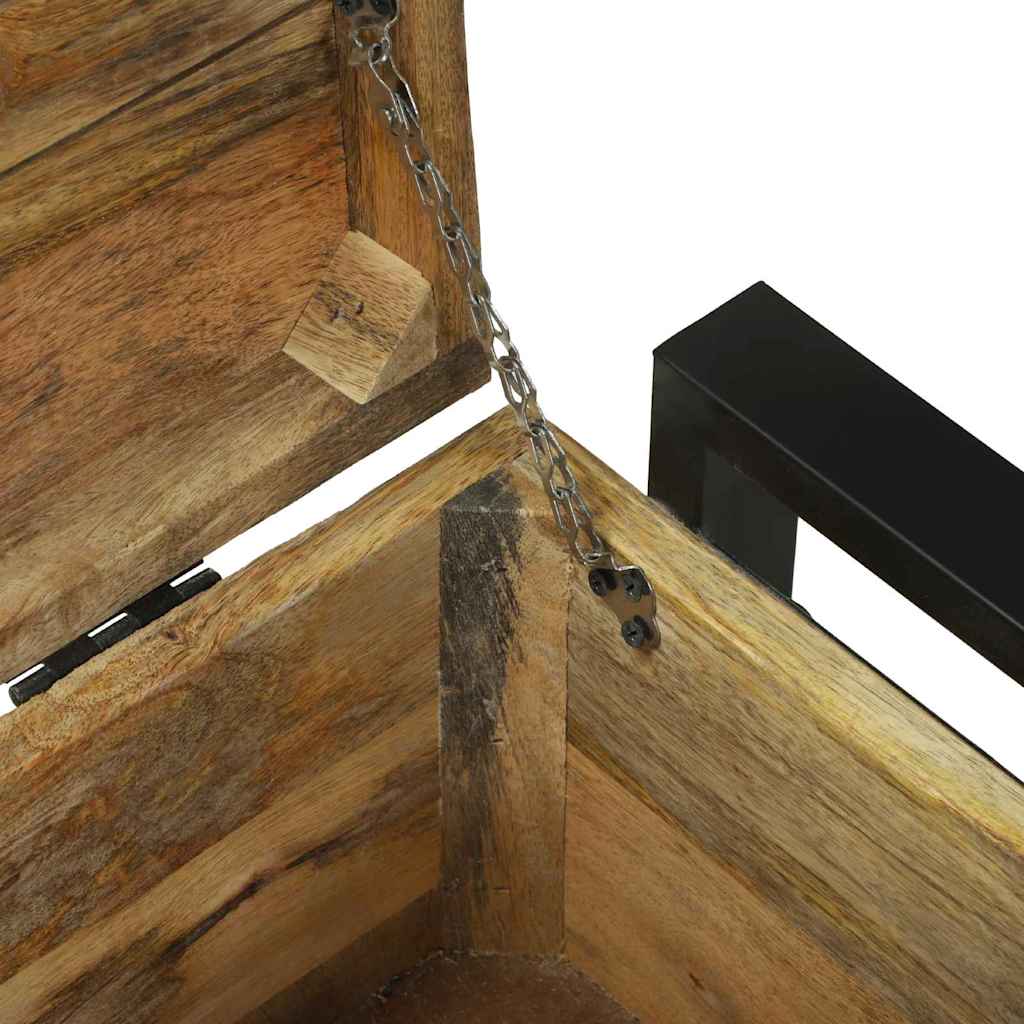 Cutie de depozitare Maro 80 x 35 x 45 cm Lemn masiv de mango