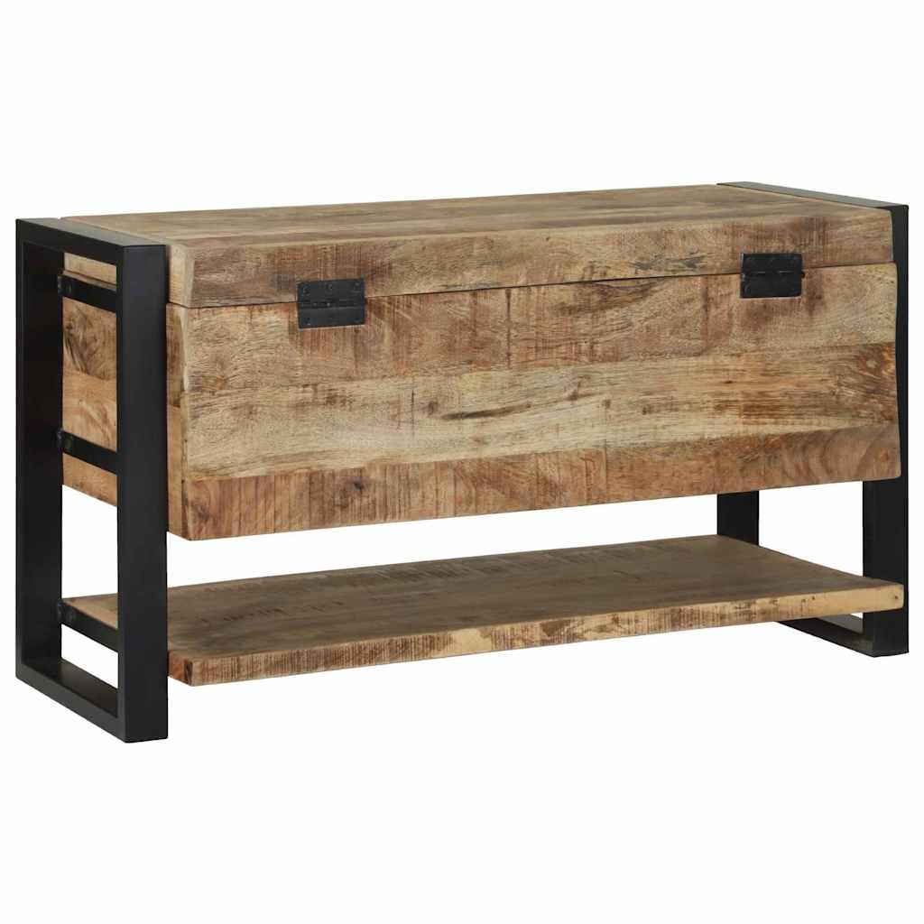 Cutie de depozitare Maro 80 x 35 x 45 cm Lemn masiv de mango
