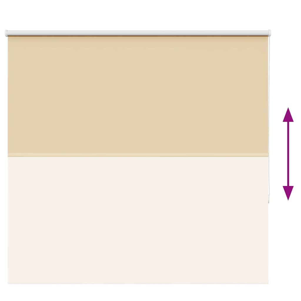 Jaluzea cu role opace bej 160x175 cm lățime material 156,6 cm