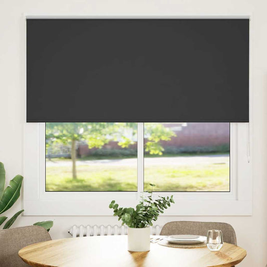 Jaluzea cu role opace negru 150x175 cm Lățime țesătură 146,6 cm