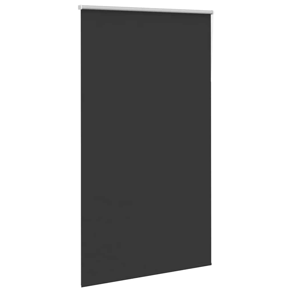 Jaluzea cu role opace negru 125x210 cm Lățime material 121,6 cm