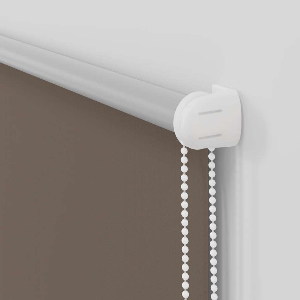 Jaluzea cu role opace cafea 115x130 cm lățime țesătură 110,7 cm