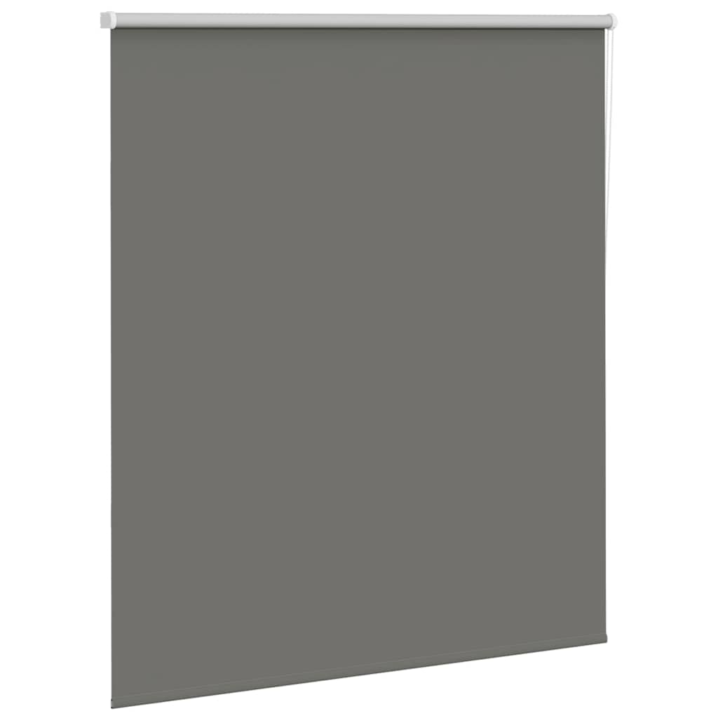 Jaluzea cu role opace gri 130x130 cm Lățime material 126,6 cm