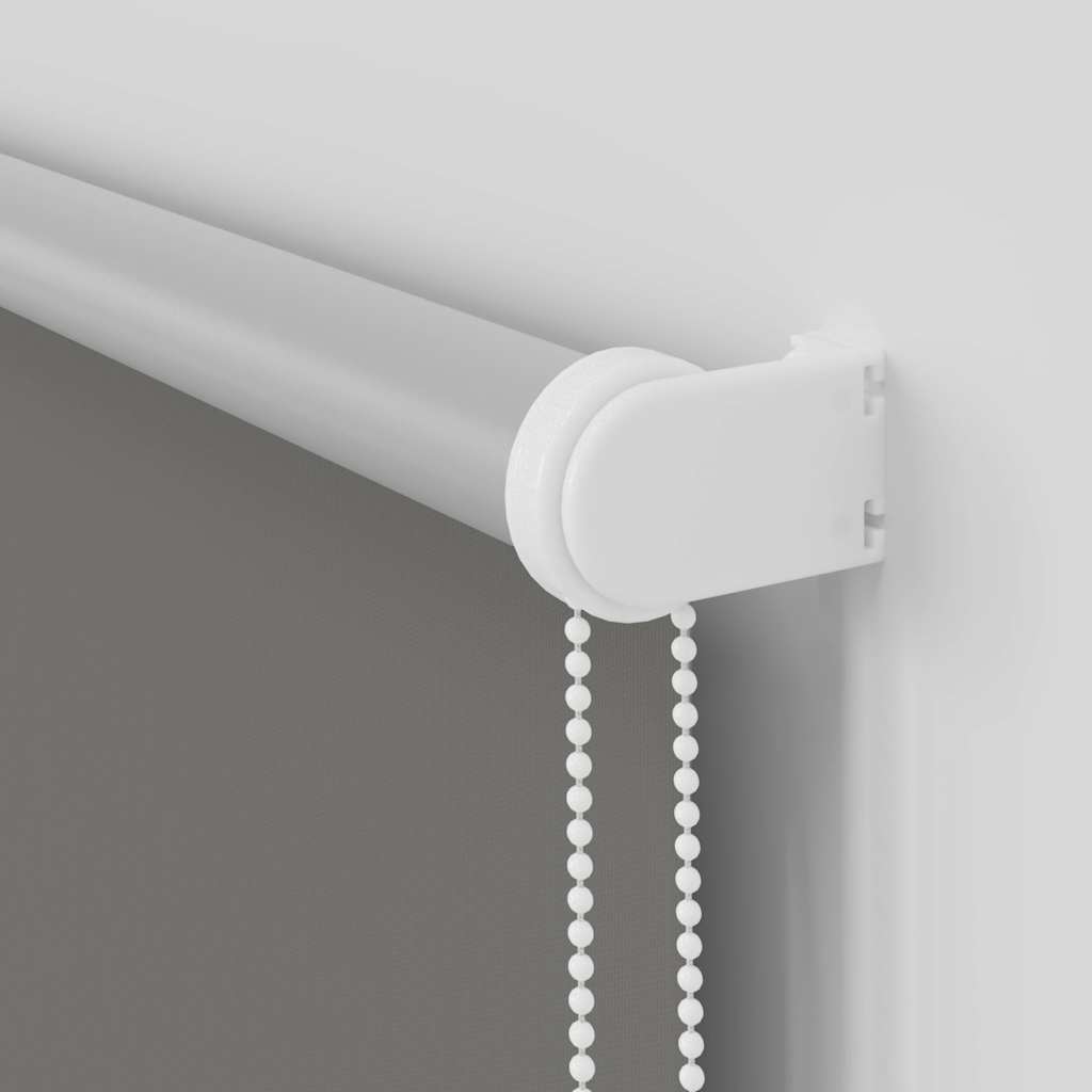 Jaluzea cu role opace gri 130x130 cm Lățime material 126,6 cm