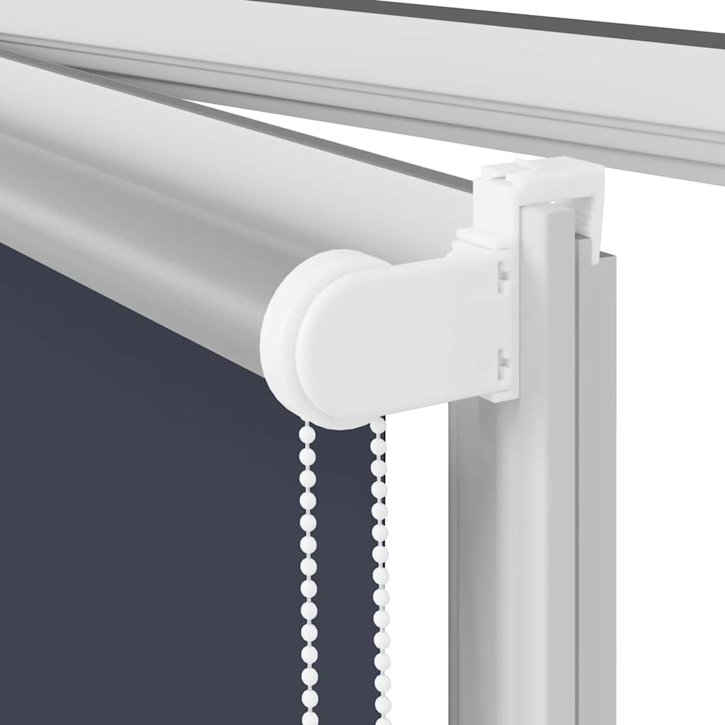 Jaluzea cu role opace bleumarin Lățime material 126,6 cm