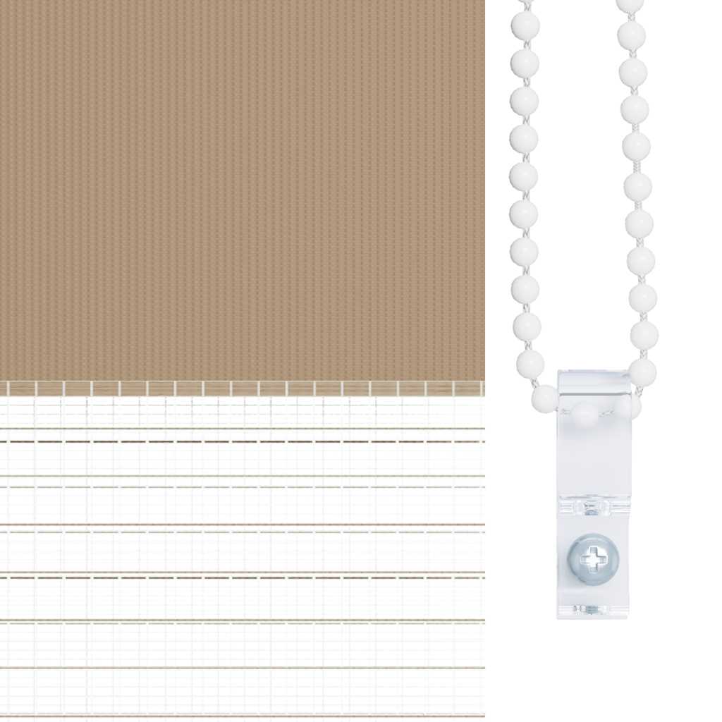 Jaluzea tip zebra 120x230 cm lățime țesătură 115,9 cm poliester