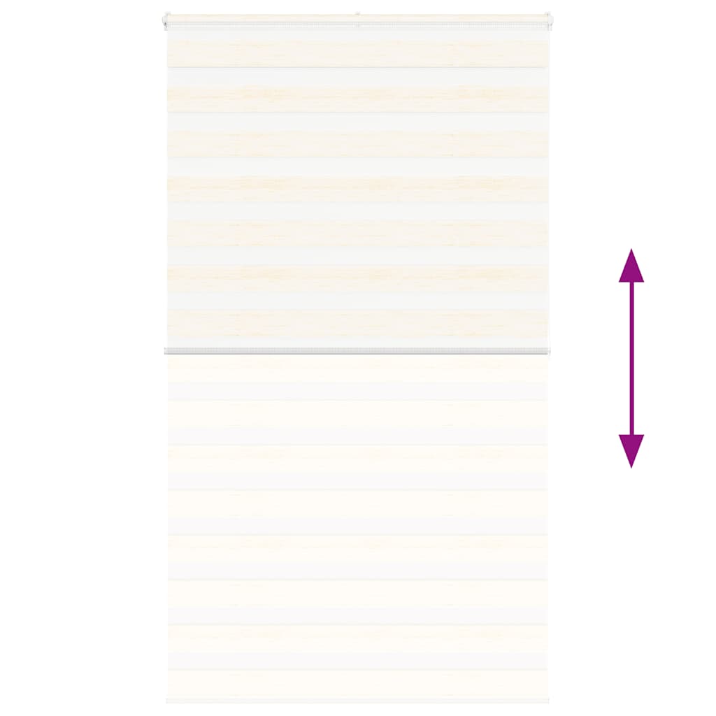 Jaluzea tip zebra 120x200 cm lățime țesătură 115,9 cm poliester