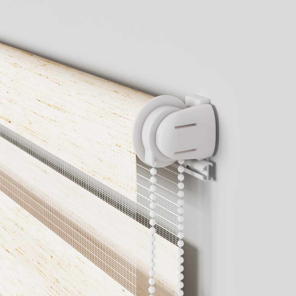 Jaluzea tip zebra 120x200 cm lățime țesătură 115,9 cm poliester