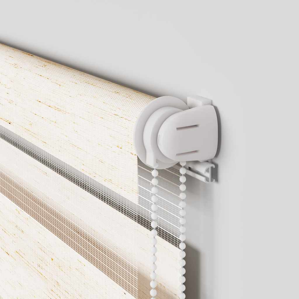 Jaluzea tip zebra 145x200 cm lățime țesătură 140,9 cm poliester