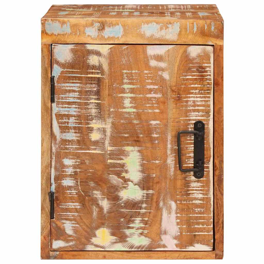 Noptieră 2 pcs Maro 35 x 33 x 48 cm Lemn Solid Recuperat