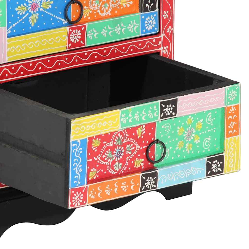 Dulap de noapte cu sertar 2 pcs Multicolour 40 x 35 x 45 cm