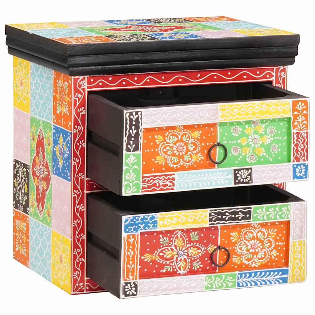 Dulap de noapte cu sertar Multicolour 40 x 30 x 40 cm