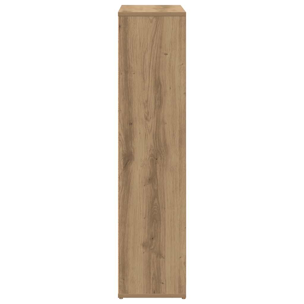 Bibliotecă, stejar artizanal, 50x25x104 cm