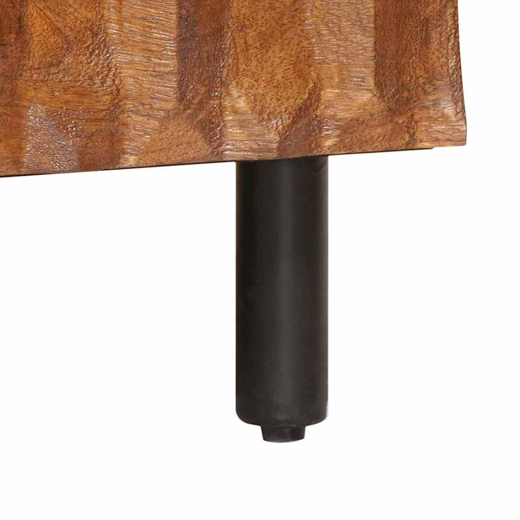 Masă de cafea Maro 100 x 54 x 40 cm Lemn de mango solid