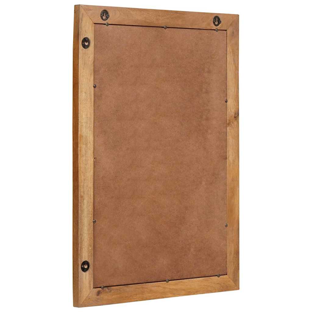 Oglindă pentru baie cu oglindă Maro deschis 70 x 50 x 2,5 cm