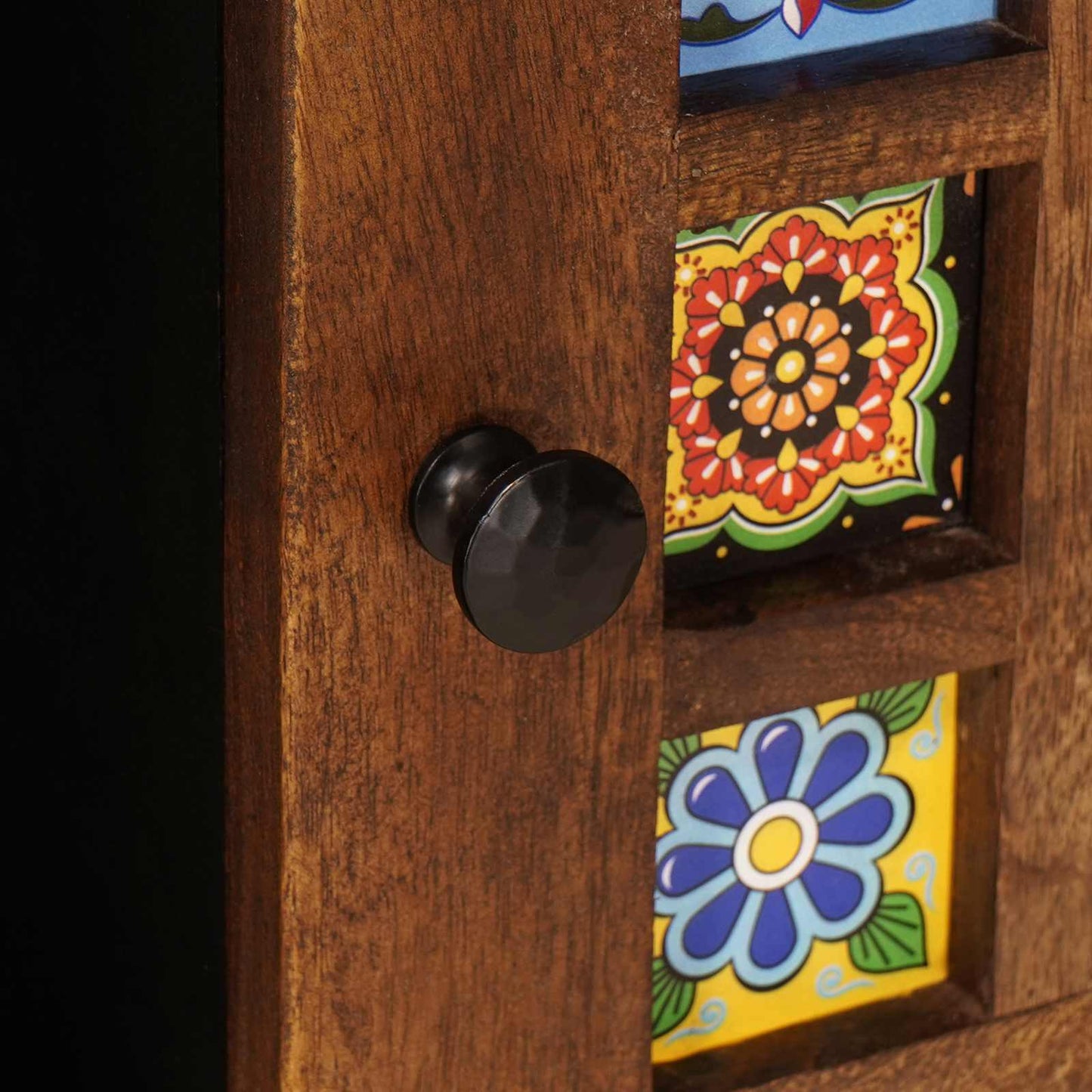 Masă de cafea Maro 80 x 50 x 40 cm Lemn de mango solid