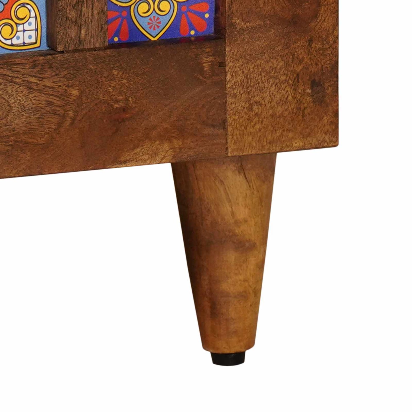 Masă de cafea Maro 80 x 50 x 40 cm Lemn de mango solid