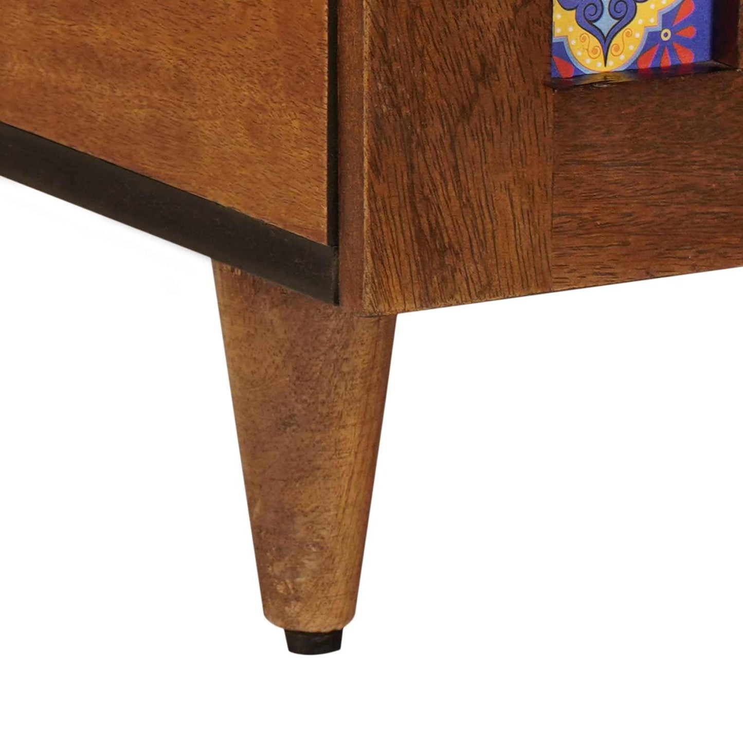 Masă de cafea Maro 100 x 54 x 40 cm Lemn de mango solid