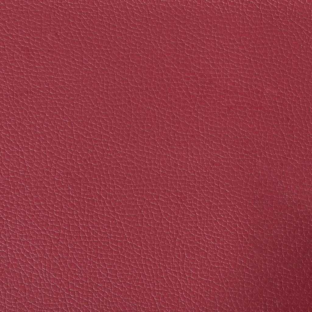 Canapea Scaun cu cotiere Vin Roșu 54 cm piele artificială