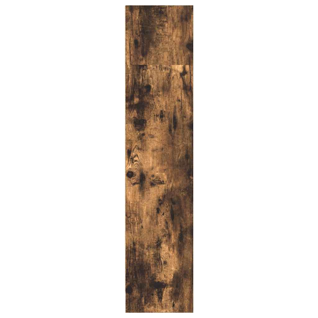 Bibliotecă, stejar fumuriu, 80x24x109 cm, lemn prelucrat