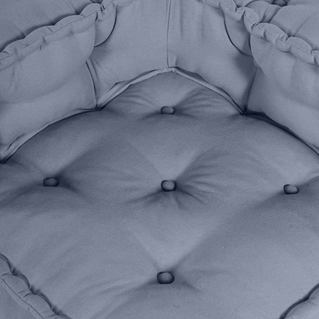 Canapea modulară 4 pcs Gri țesătură