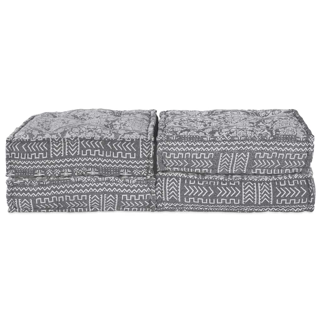 Canapea modulară 2 pcs Gri deschis 140 x 70 x 36 cm țesătură
