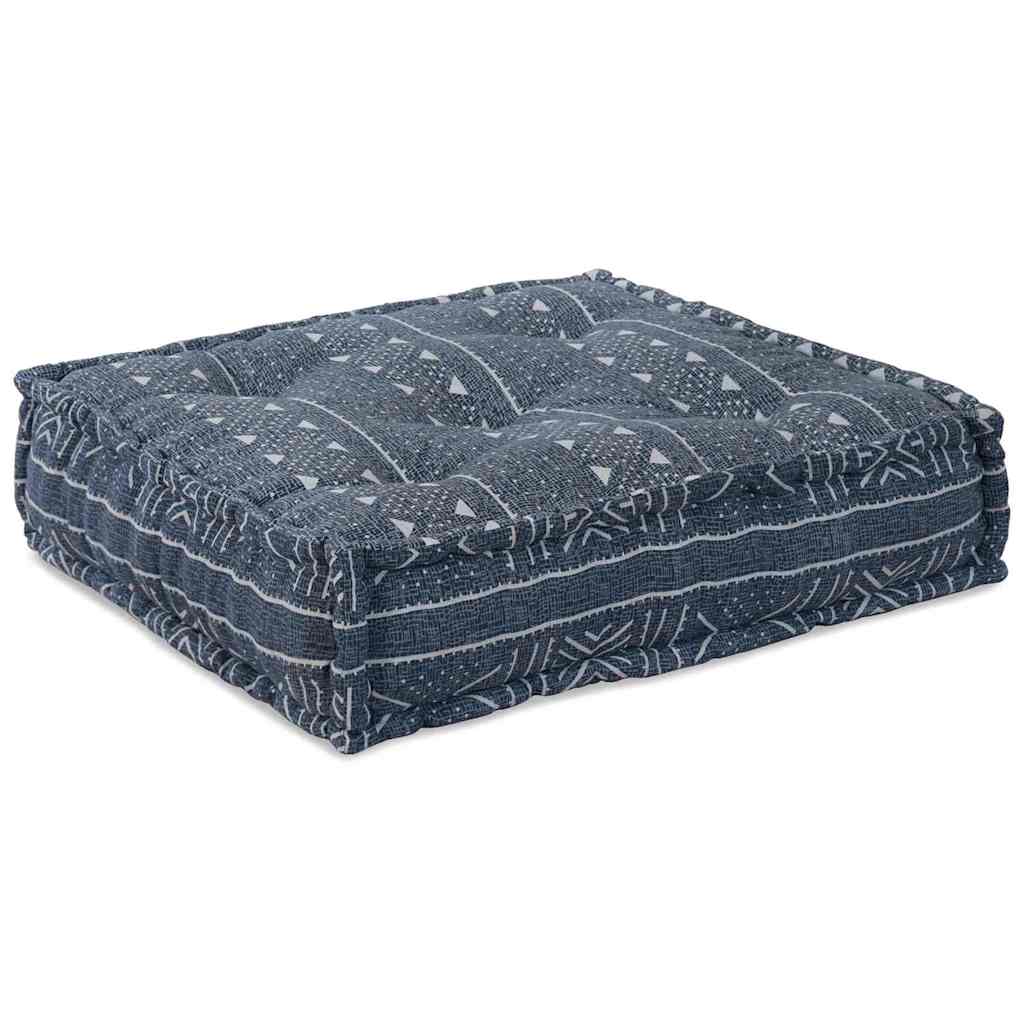 Canapea modulară 2 pcs Imprimare Indigo 140 x 70 x 36 cm
