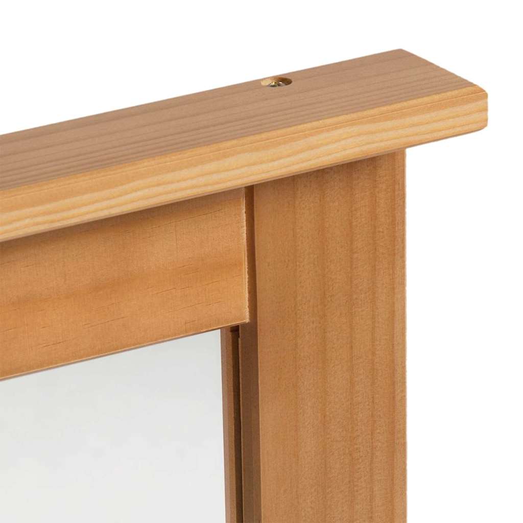 Oglindă VIGO Maro miere 55,5 x 5 x 70 cm Lemn masiv de pin