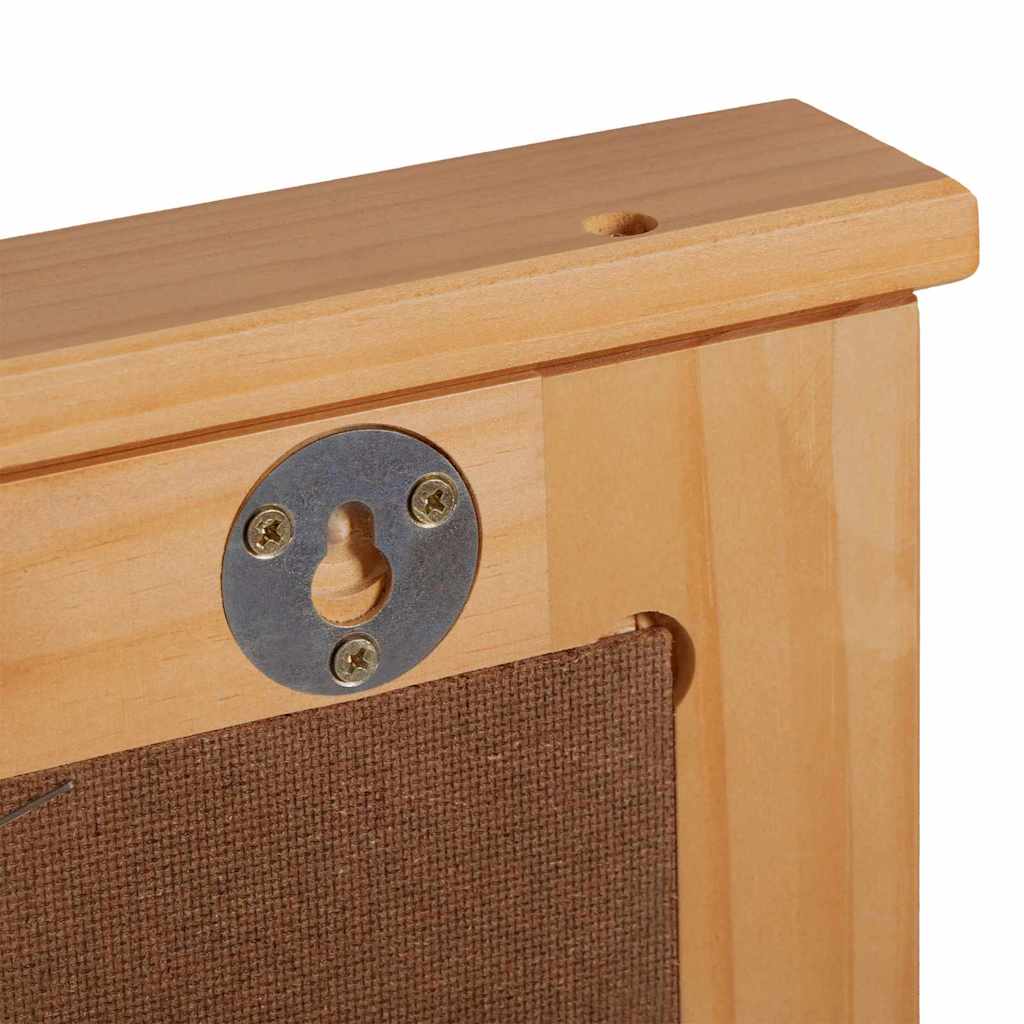 Oglindă VIGO Maro miere 55,5 x 5 x 70 cm Lemn masiv de pin