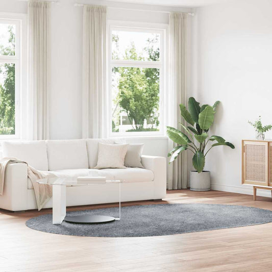 Covor shaggy cu pom înalt, NAVARRA, gri deschis, 300x200 cm