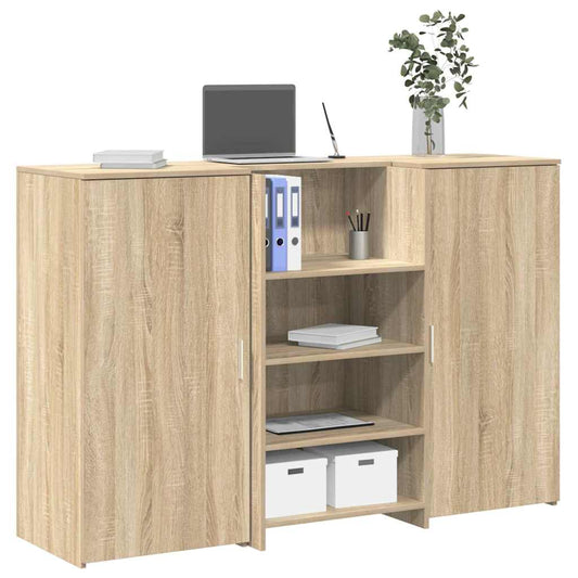 Birou de recepție Stejar Sonoma 155x50x103,5 cm Lemn prelucrat
