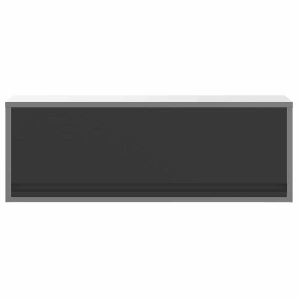 Dulap pentru unelte cu depozitare Negru și Gri 100 x 25 x 35 cm