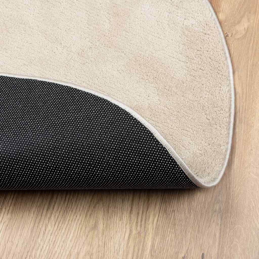 Covoare de zonă Oval HUARTE Bej 80 x 150 cm 100% Polyester