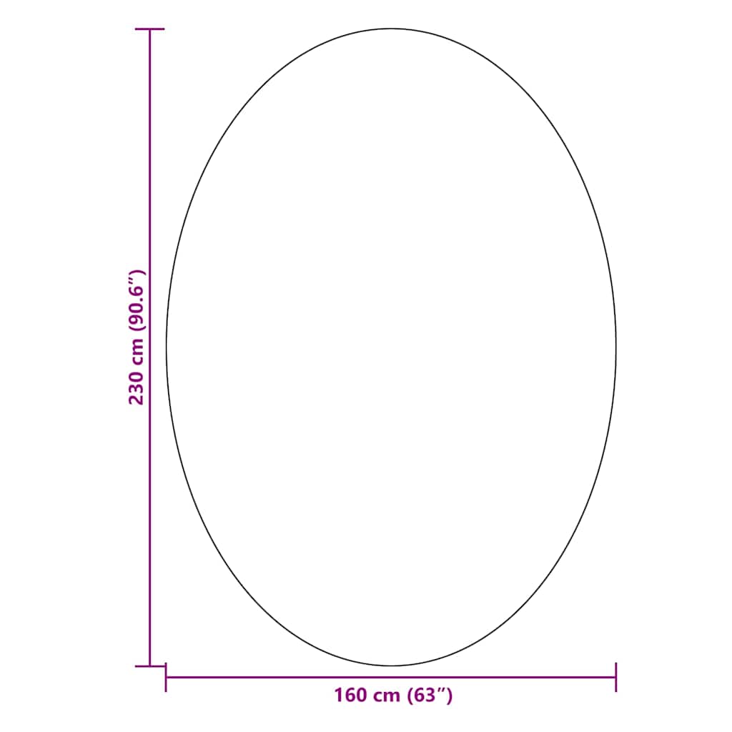 Covoare de zonă Oval HUARTE Bej 160 x 230 cm 100% Polyester