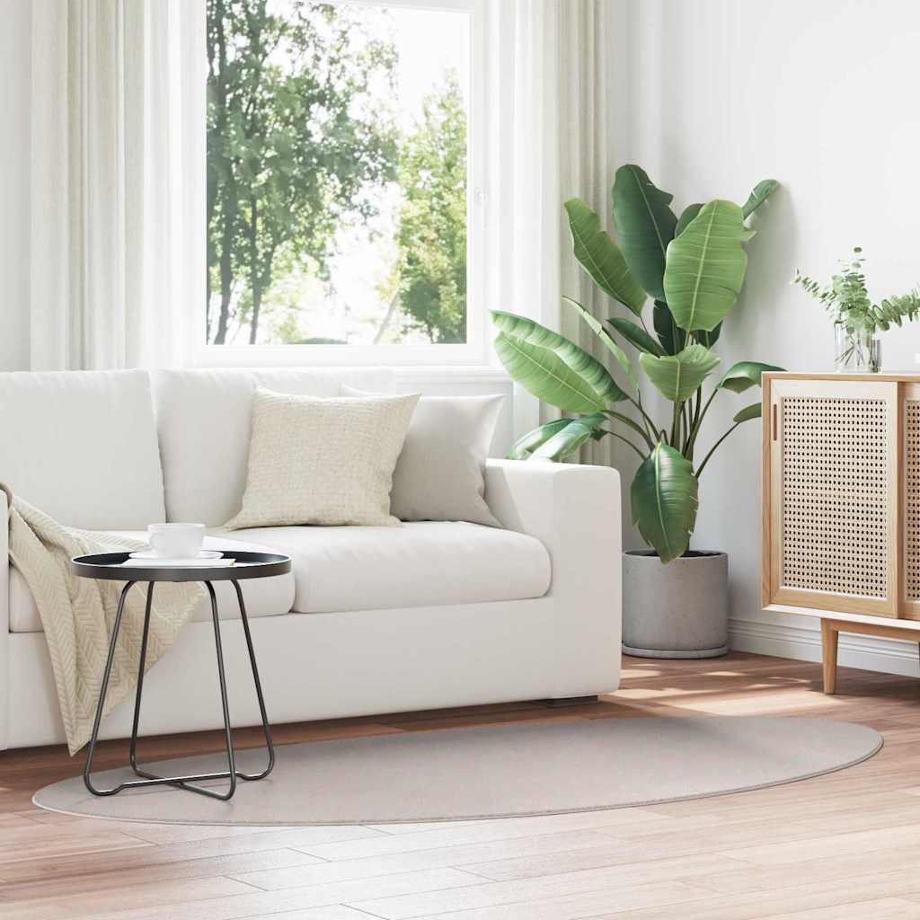 Covoare de zonă HUARTE Nisipiu 100 x 200 cm Poliester