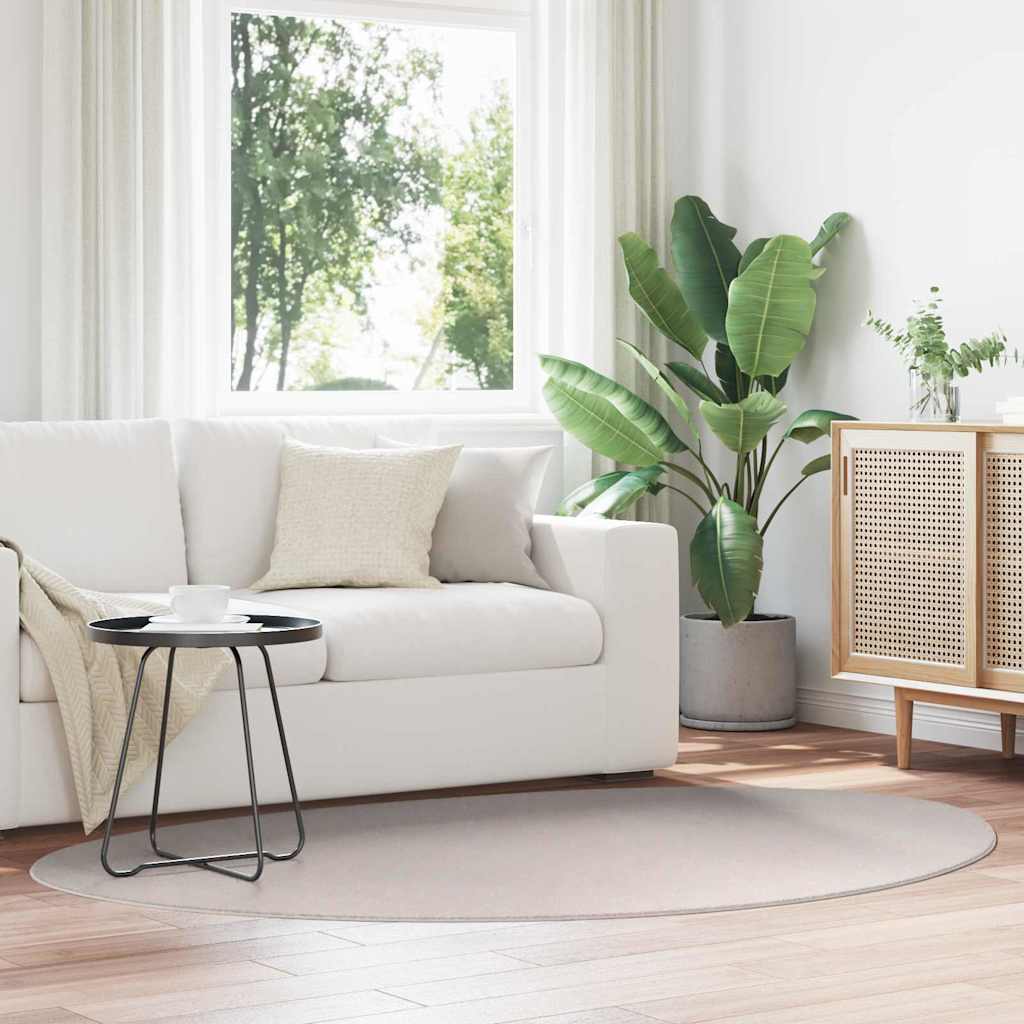 Covoare de zonă HUARTE Nisipiu 140 x 200 cm Poliester