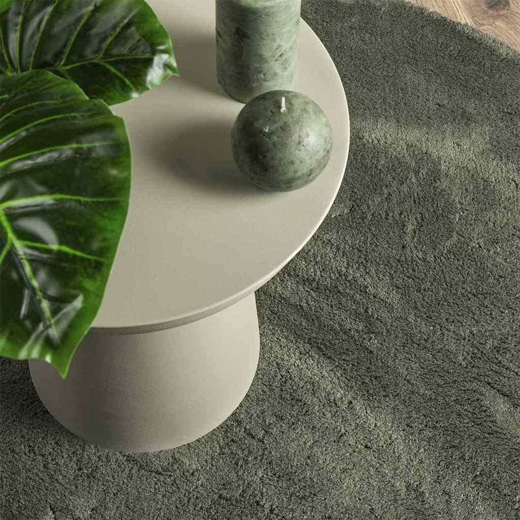 Covoare de zonă HUARTE Verde pădure 140 x 200 cm Poliester