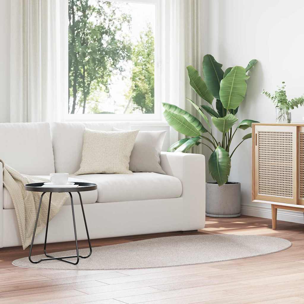 Covoare de zonă HUARTE Nisipiu 100 x 200 cm Poliester